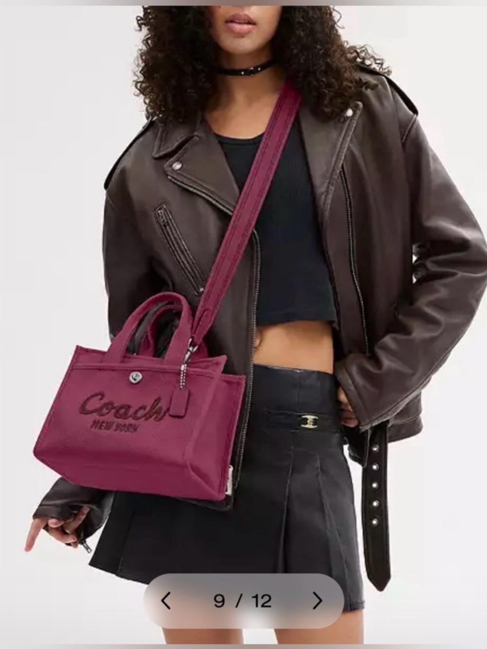 Coach Cargo 26 Logo Canvas Tote